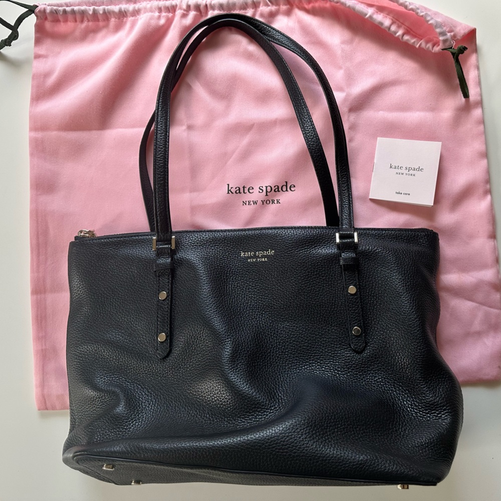 Used. Kate Spade soft leather tote.